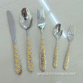 2014 newly design spoon knife forks set